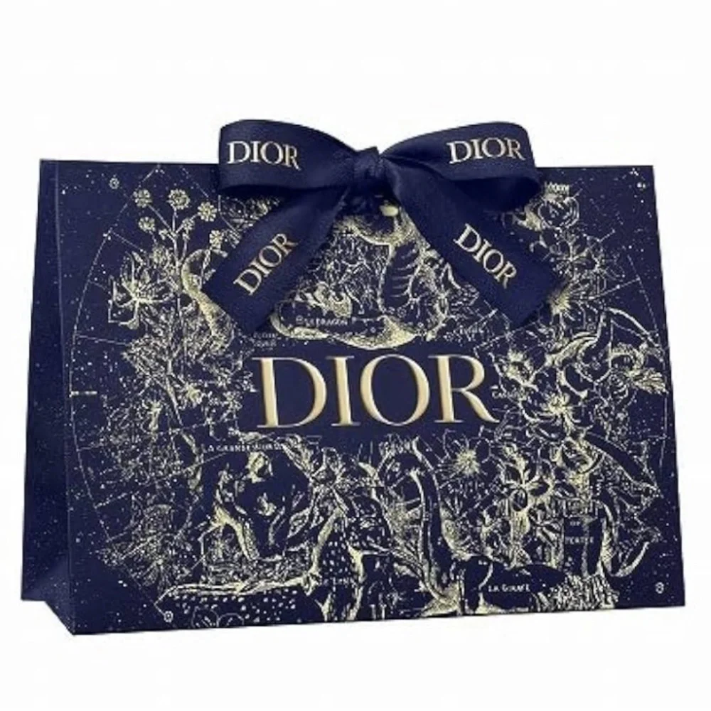 Authentic Dior Noel gift bag